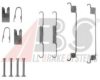 CARRAB BP 3286 Accessory Kit, brake shoes
